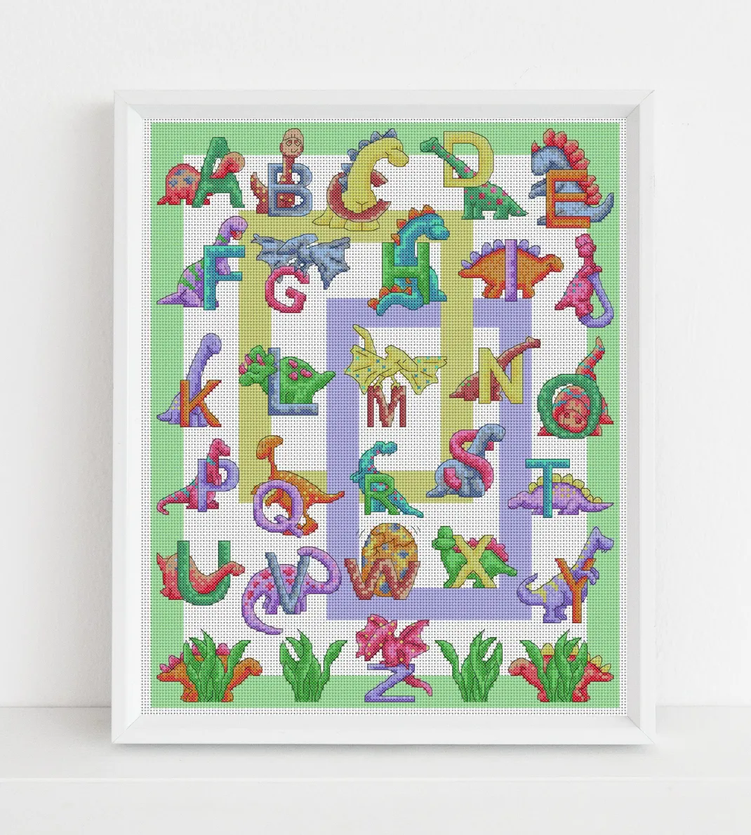 Dinosaur Alphabet by Lucie Heaton