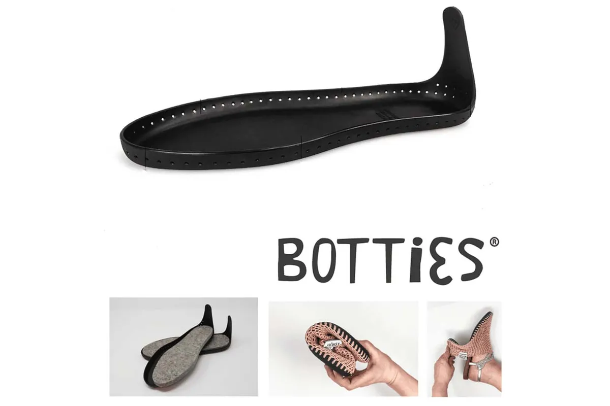 Gifts for knitters Botties slipper soles