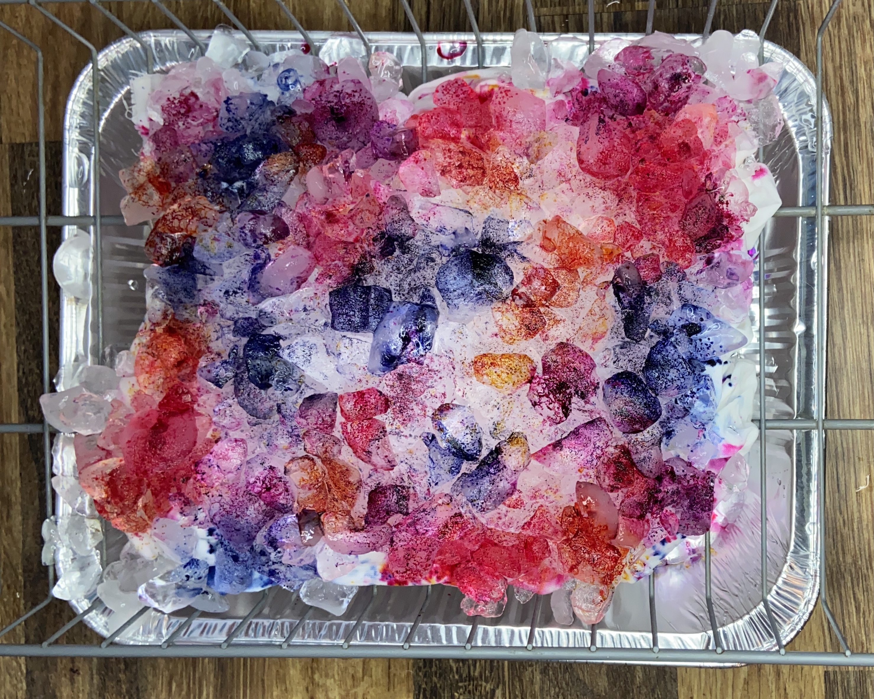 Chilled out crafts: how to ice dye! - Gathered