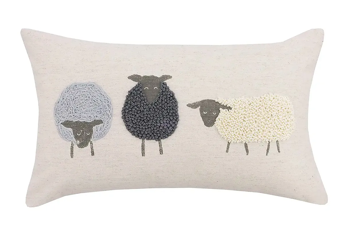 Gifts for knitters Sheep cushion