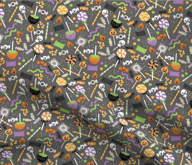 Halloween Lollipops fabric