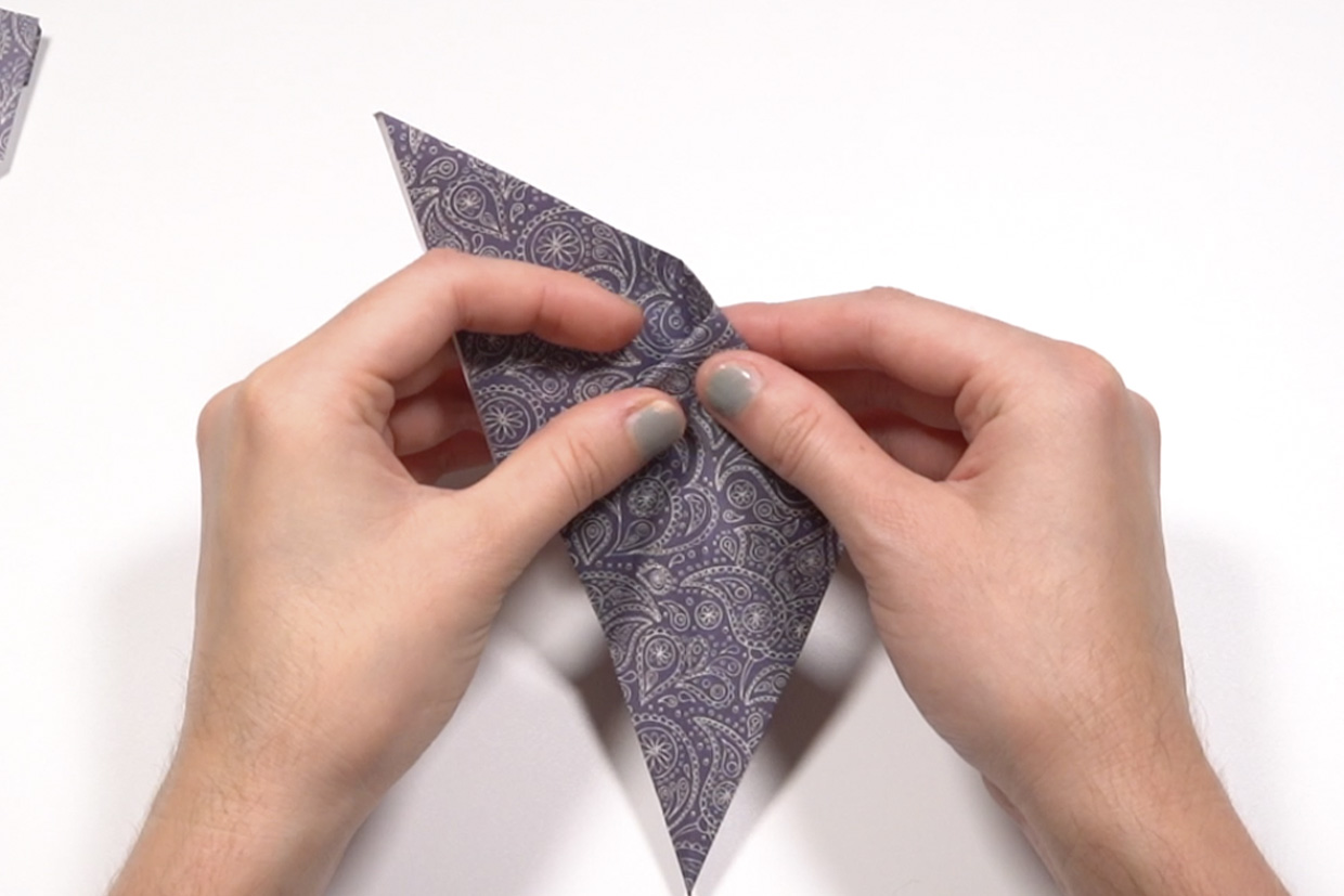 cat origami step 15