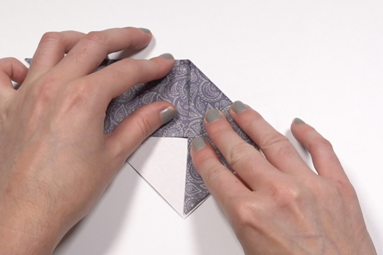 cat origami step 5