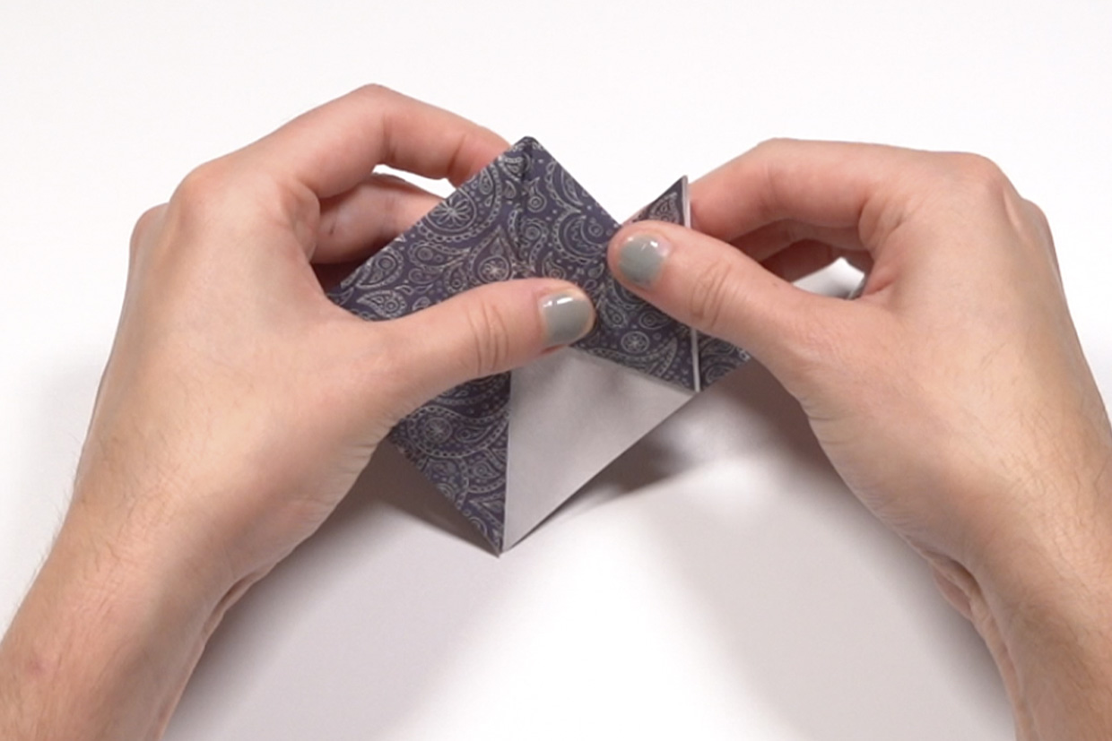 cat origami step 6