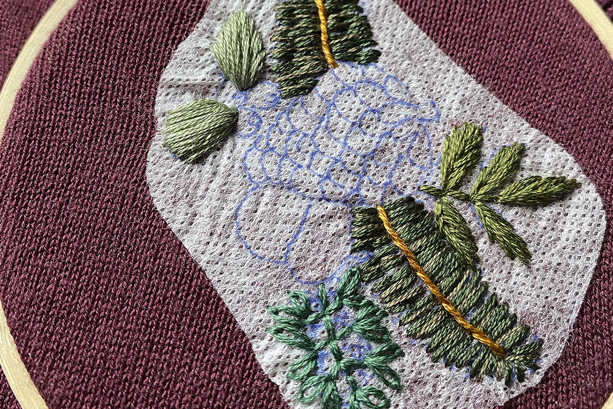 embroidered jumper step 7