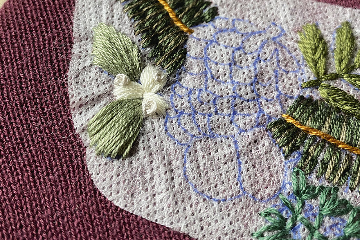 embroidered jumper step 8