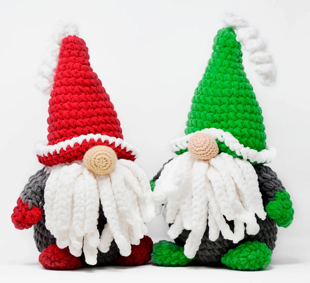 Christmas crochet kits Gnomes