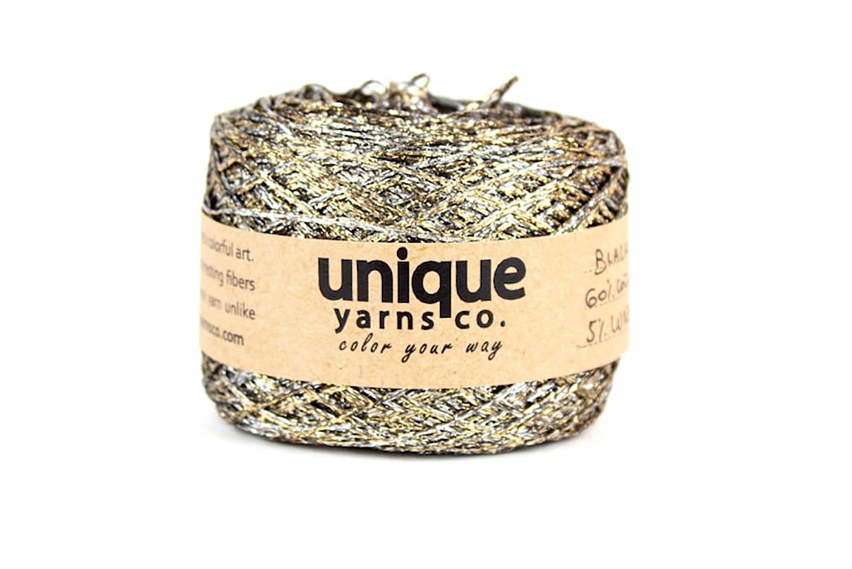 Silvery Golden Crochet Yarn Sparkling Metallic Kniting - Temu