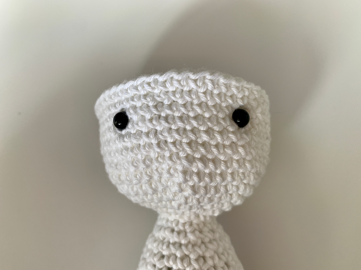 amigurumi crochet cow step3