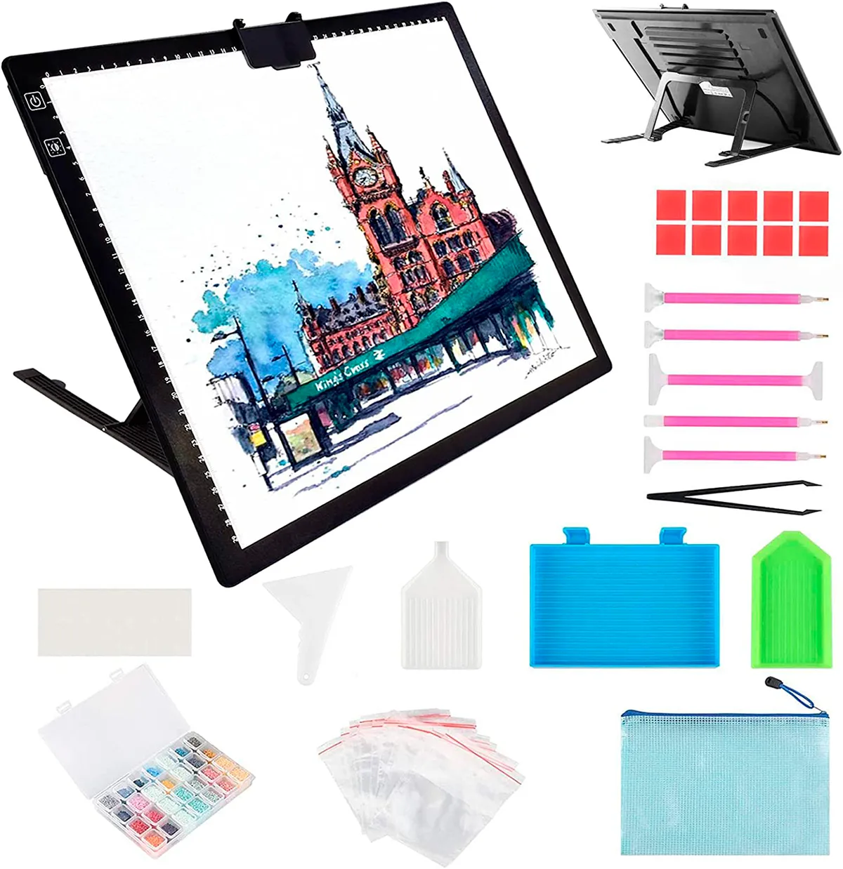 A4 Light Pad 5D Art Supplies Diamond Painting Cross Stitch Tools Accessories  Kit