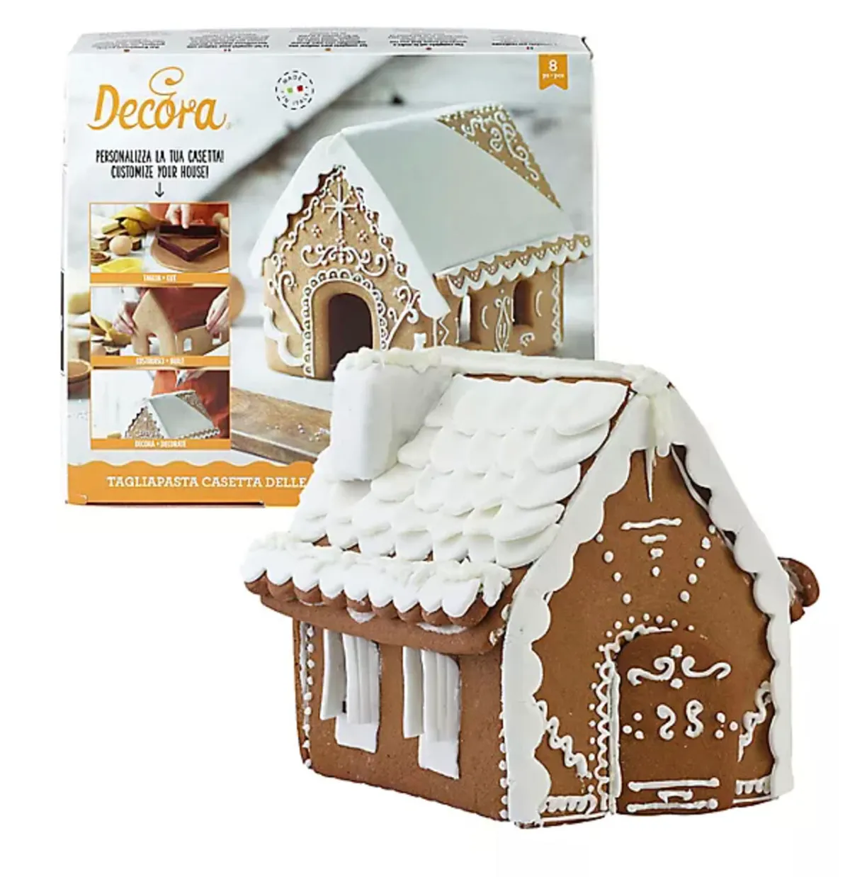Decora gingerbread house kit