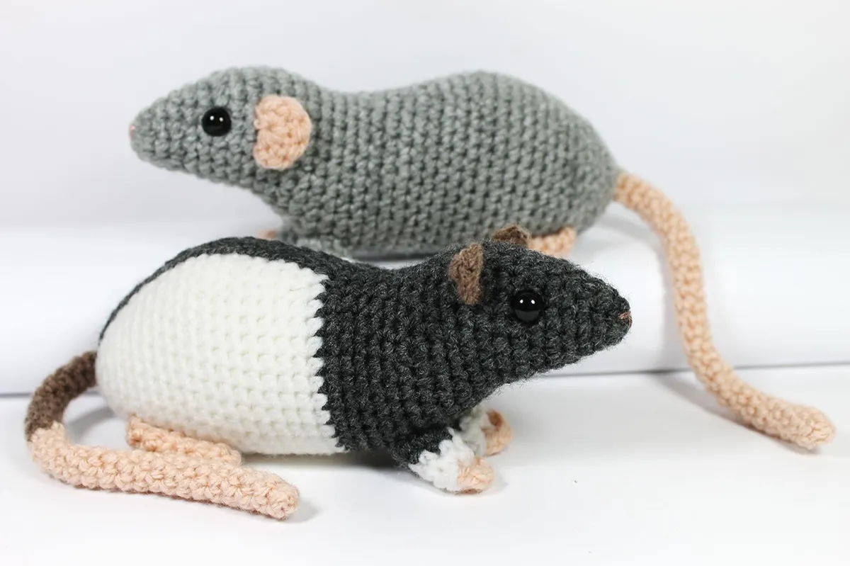 fancy rat crochet pattern