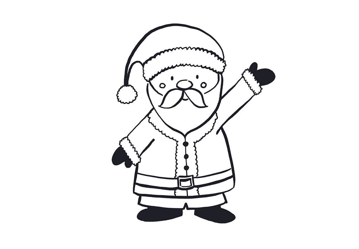 merry christmas drawing ideas - Clip Art Library