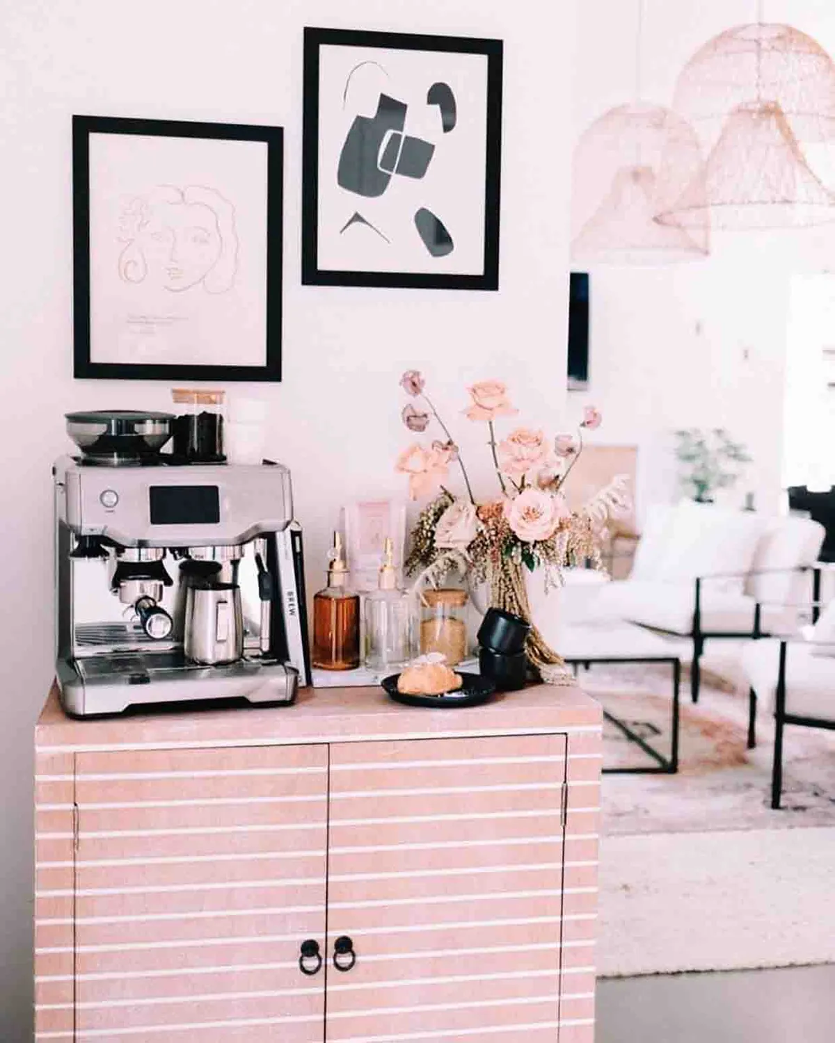 DIY Coffee Bar  Beverage Station Ideas and Moodboard - Project
