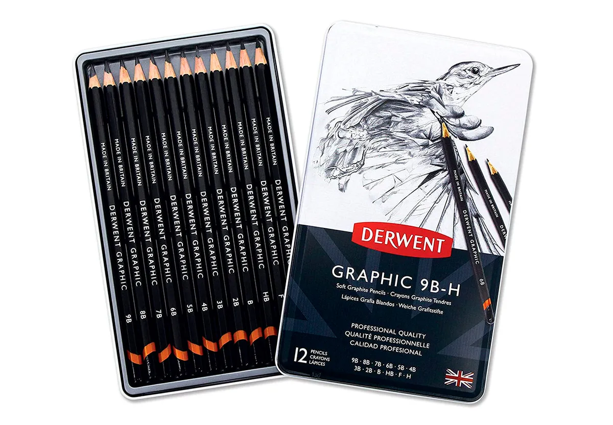 Derwent graphic drawing pencils