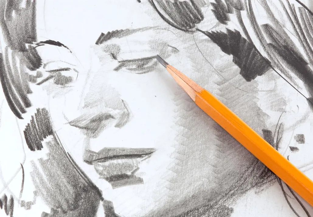 Draw FAST & EASY with CHARCOAL Pencil! Realistic Portrait Drawing Tutorial!  