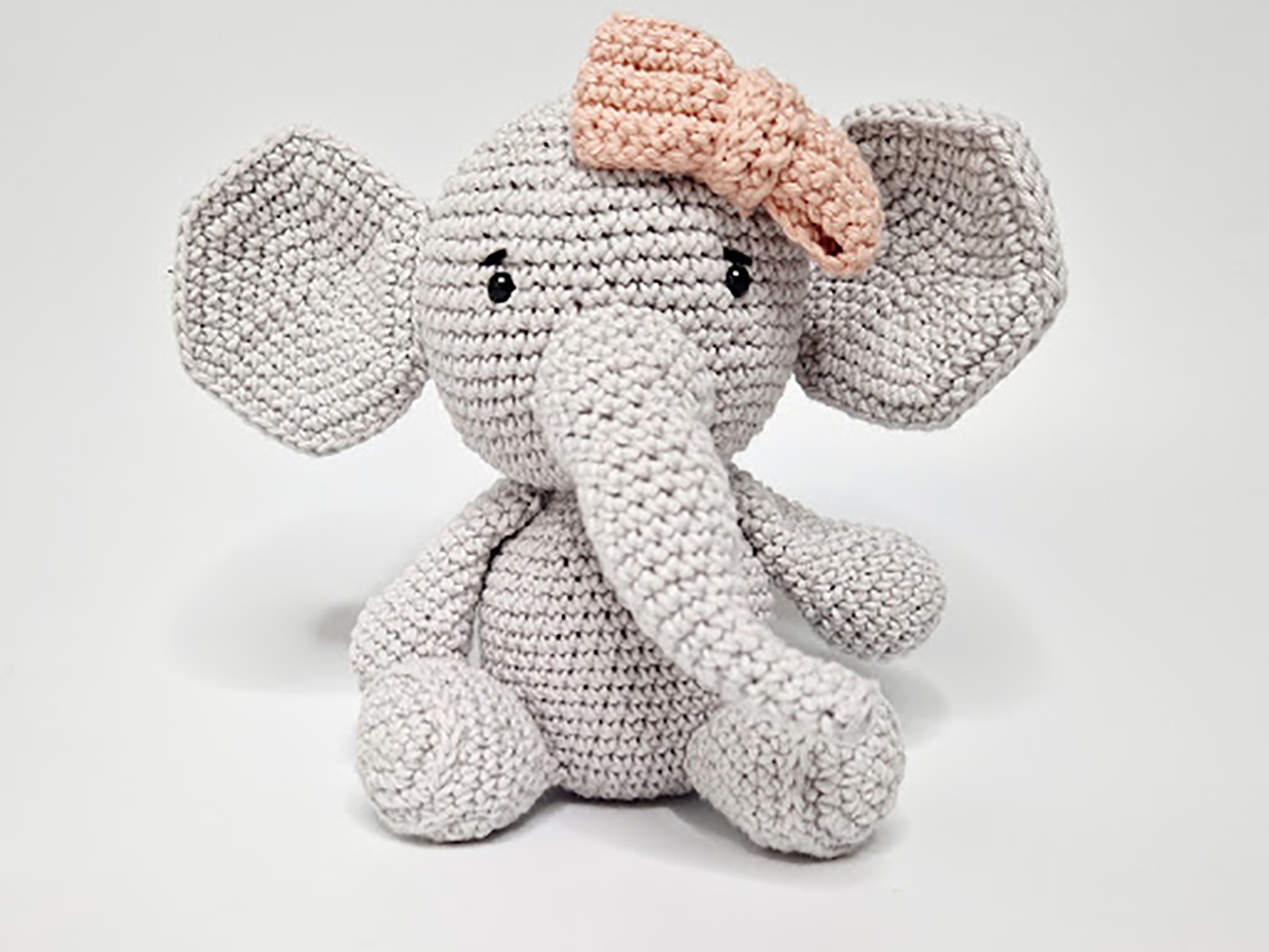 free finished amigurumi elephant pattern