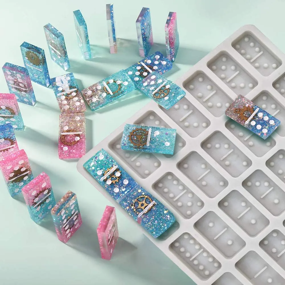 Resin dominoes mould