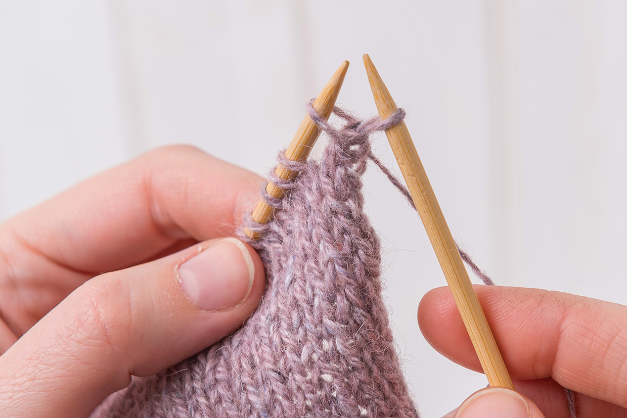 How to cast off knitting Suspended 2