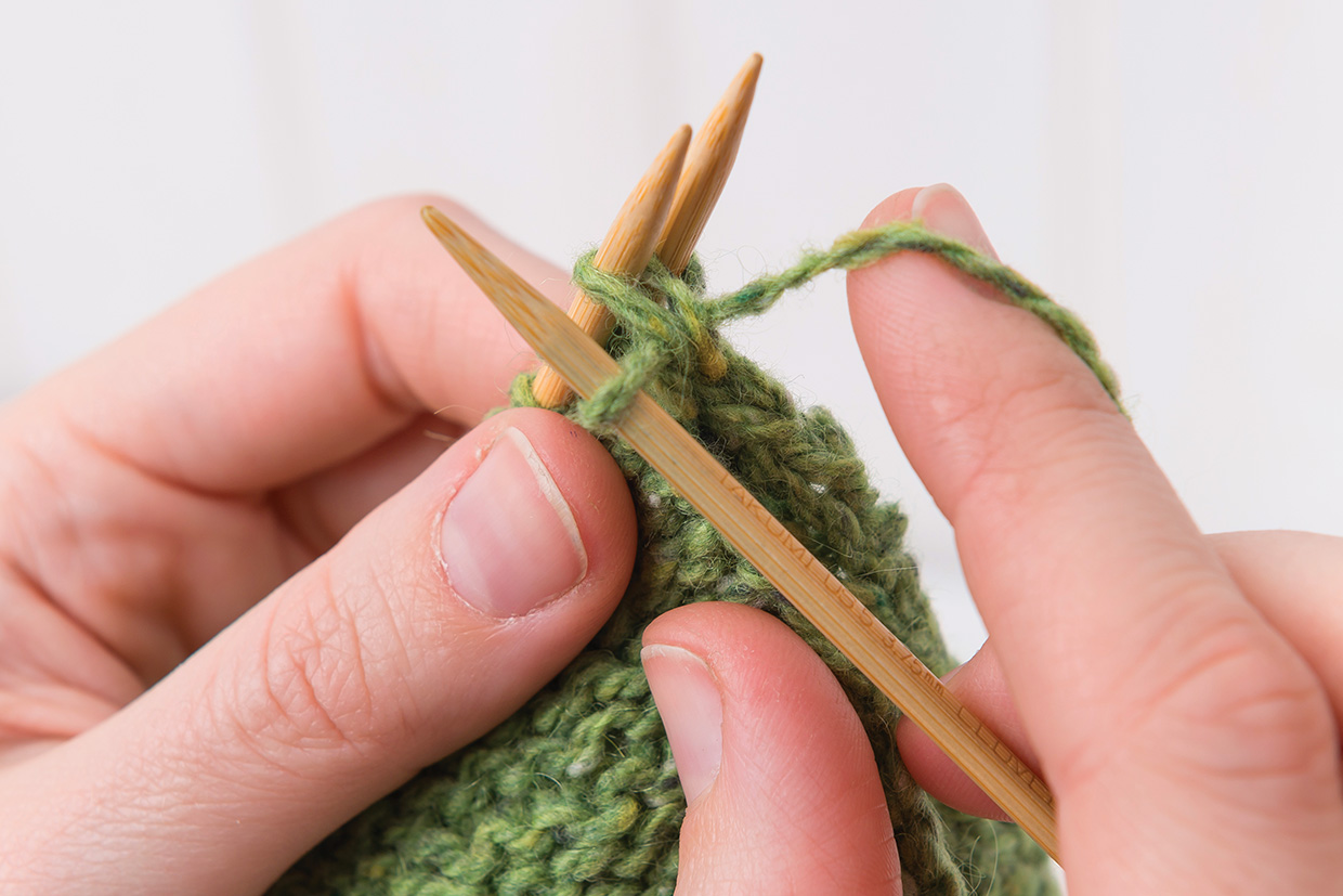 How to cast off knitting Three Needle 2