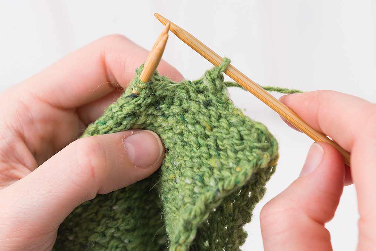 How to cast off knitting Three Needle 5