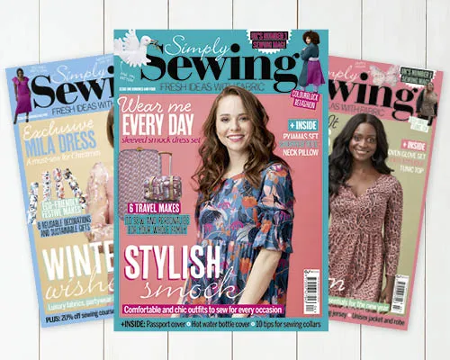 Simply Sewing magazine subscription offers
