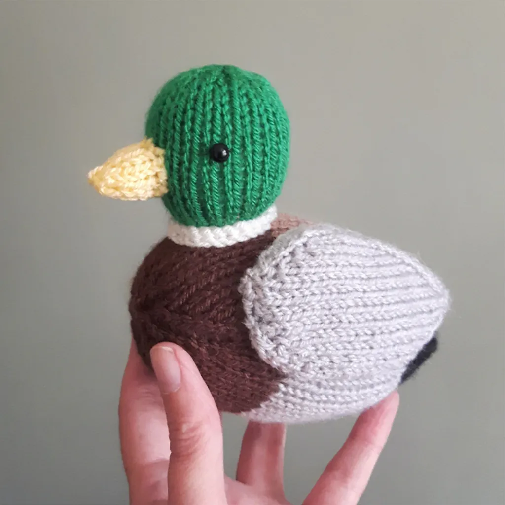 duck knitting kit