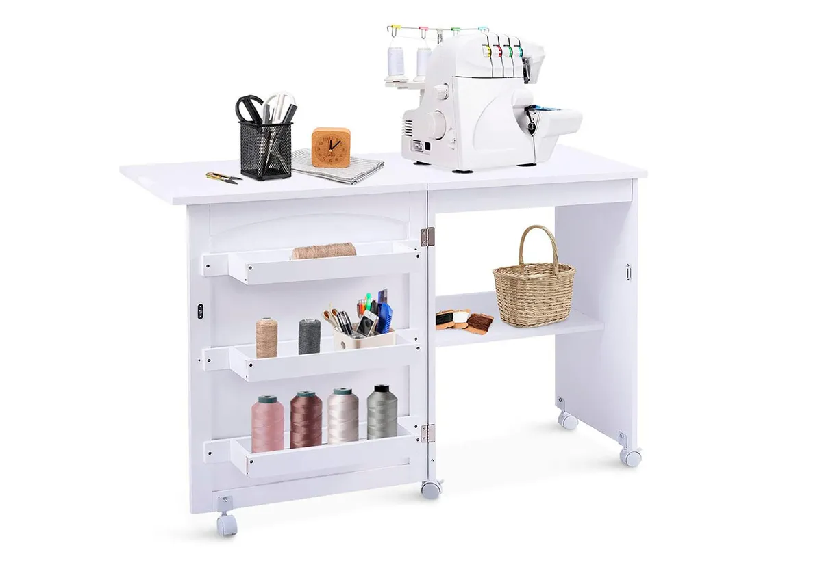 Costway folding sewing table