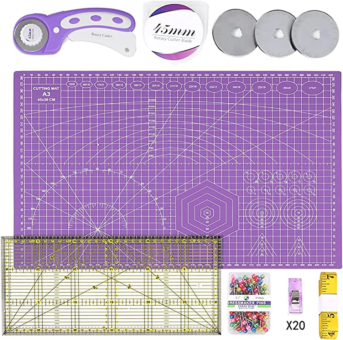 INTLMATE quilting cutting tools kit