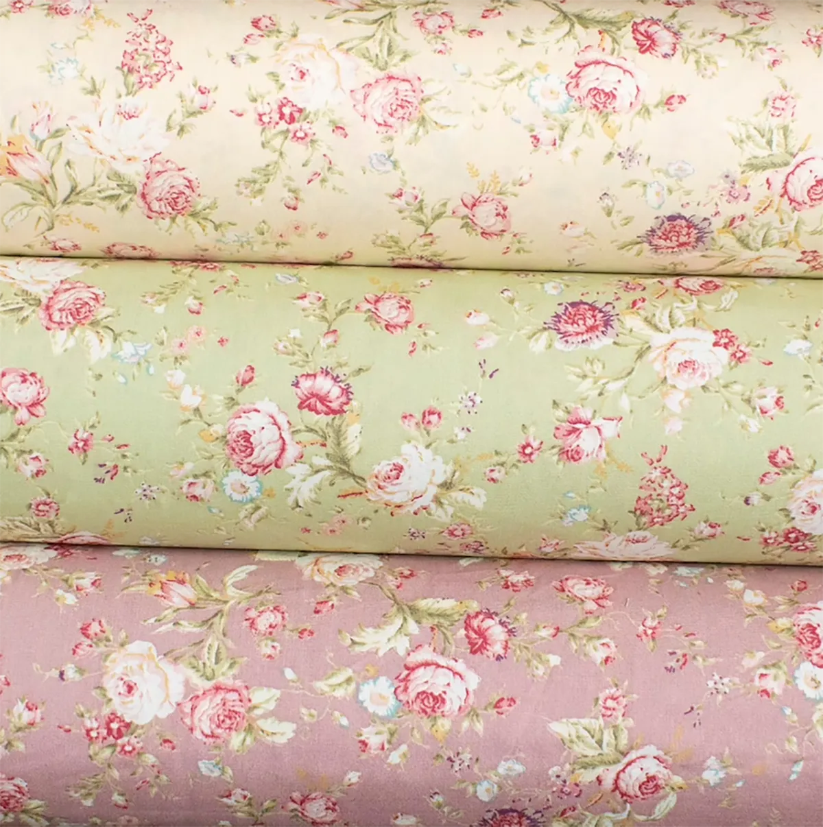 Vintage Rose Floral quilting fabric