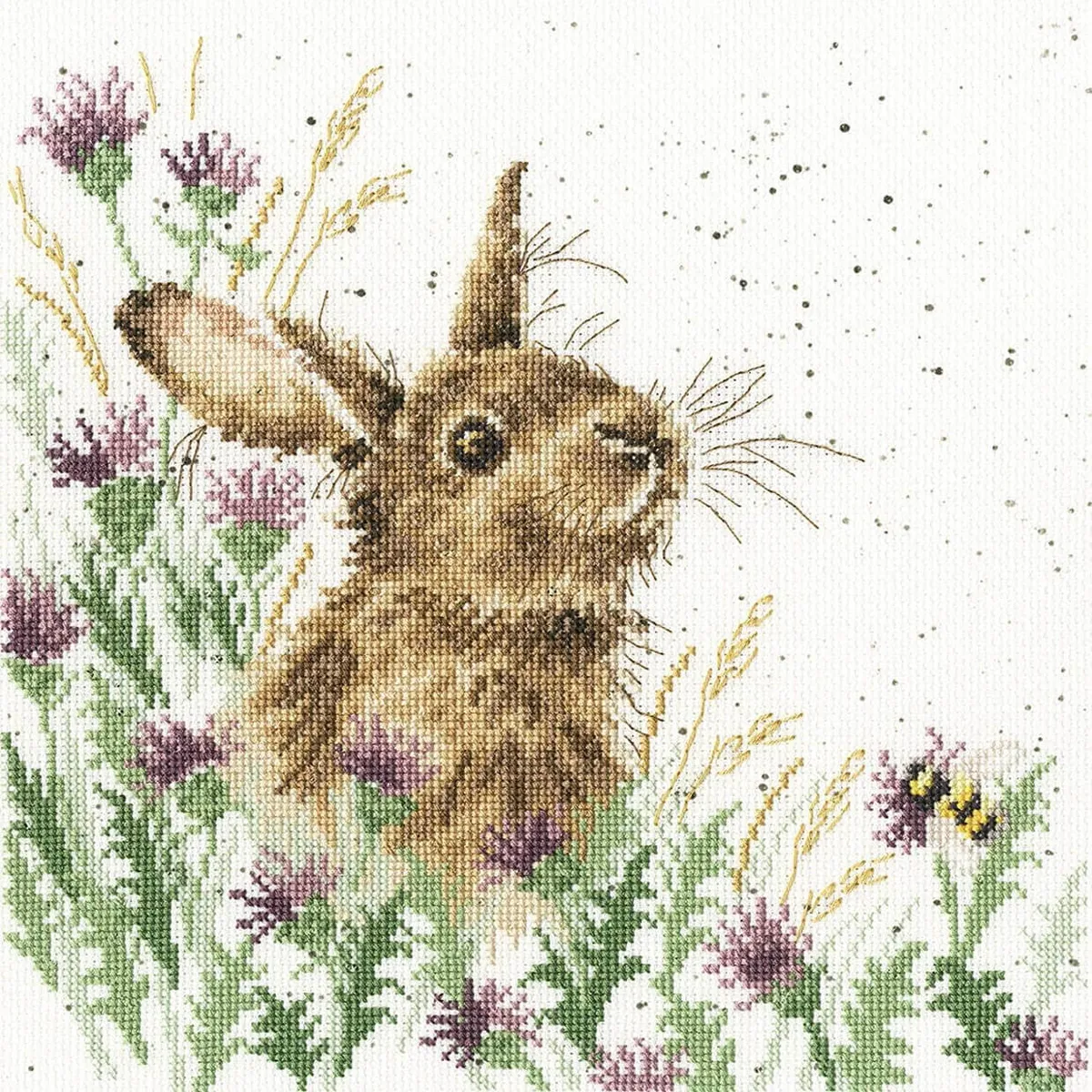 counted cross stitch kit - bunny