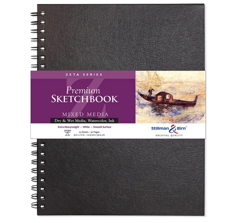 Watercolour sketchbook