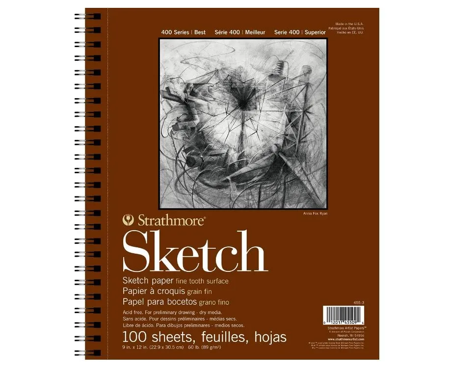 Strathmore 400 series sketchbook