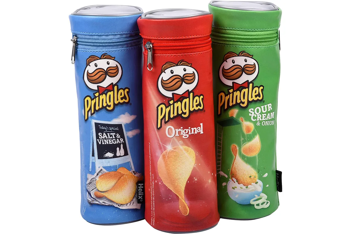Pringles pencil case