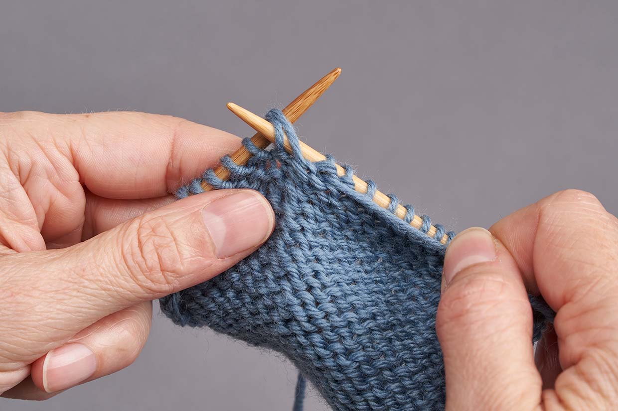 How to knit German short rows - Step 10