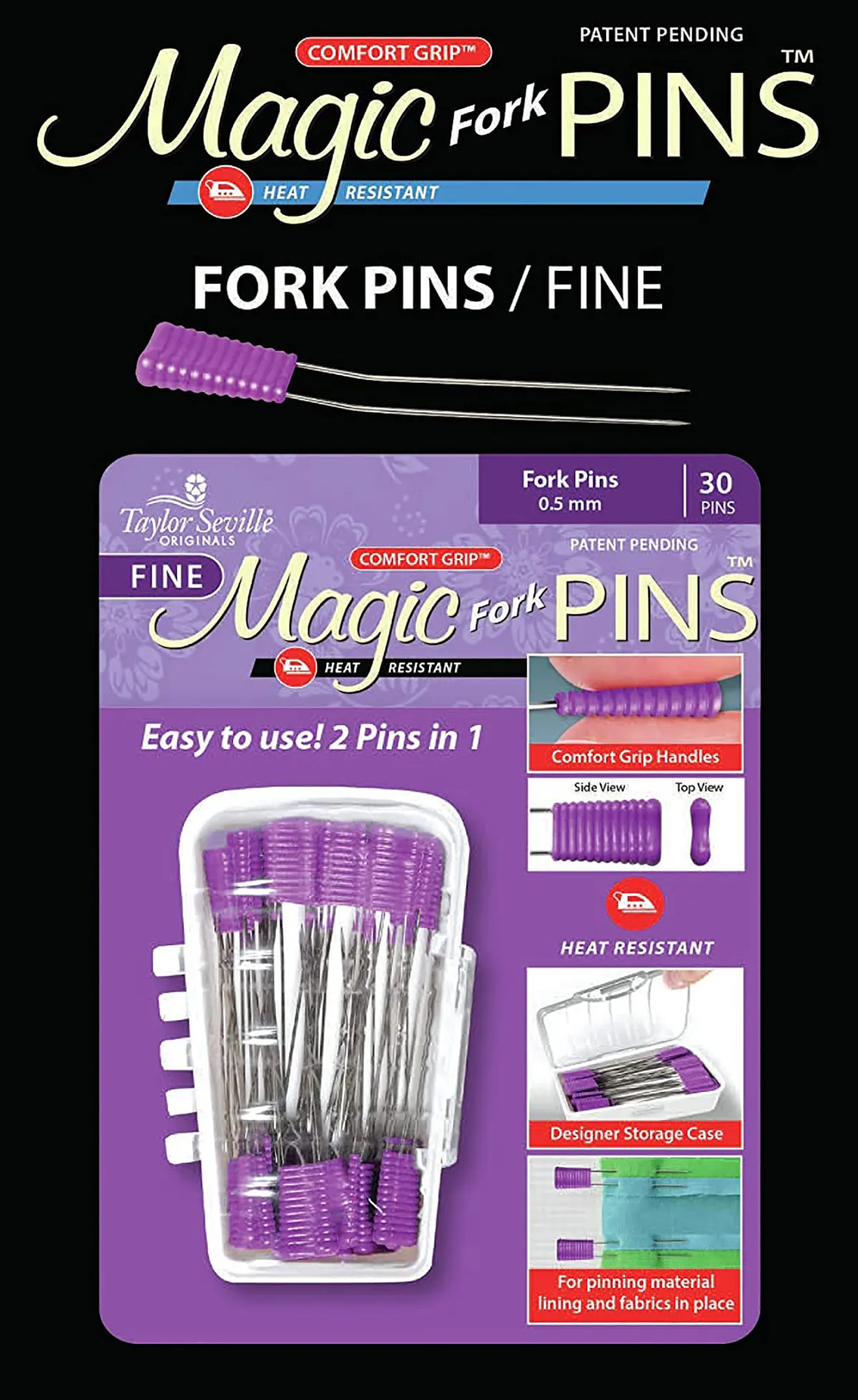 Taylor Seville Magic Fork Pins
