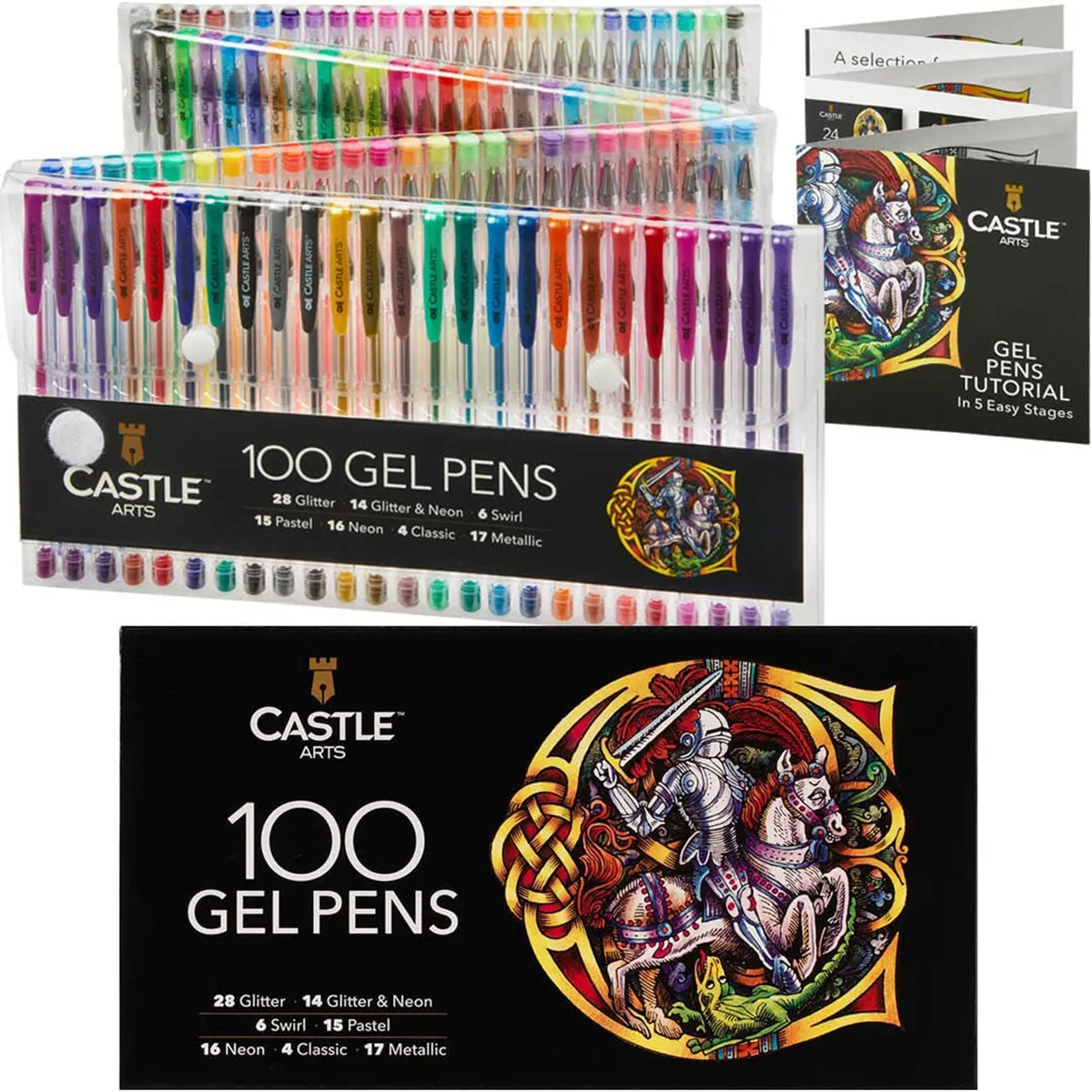 Glitter Gel Ink Pen 16 Assorted Color Retractable Gel Pen Set 0.7mm Fine  Tip Colored Journaling Pen Coloring Drawing