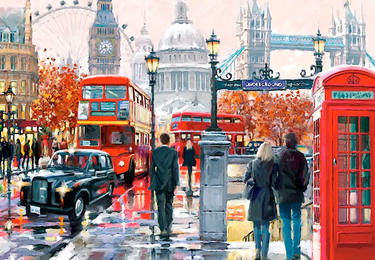 London paint by numbers