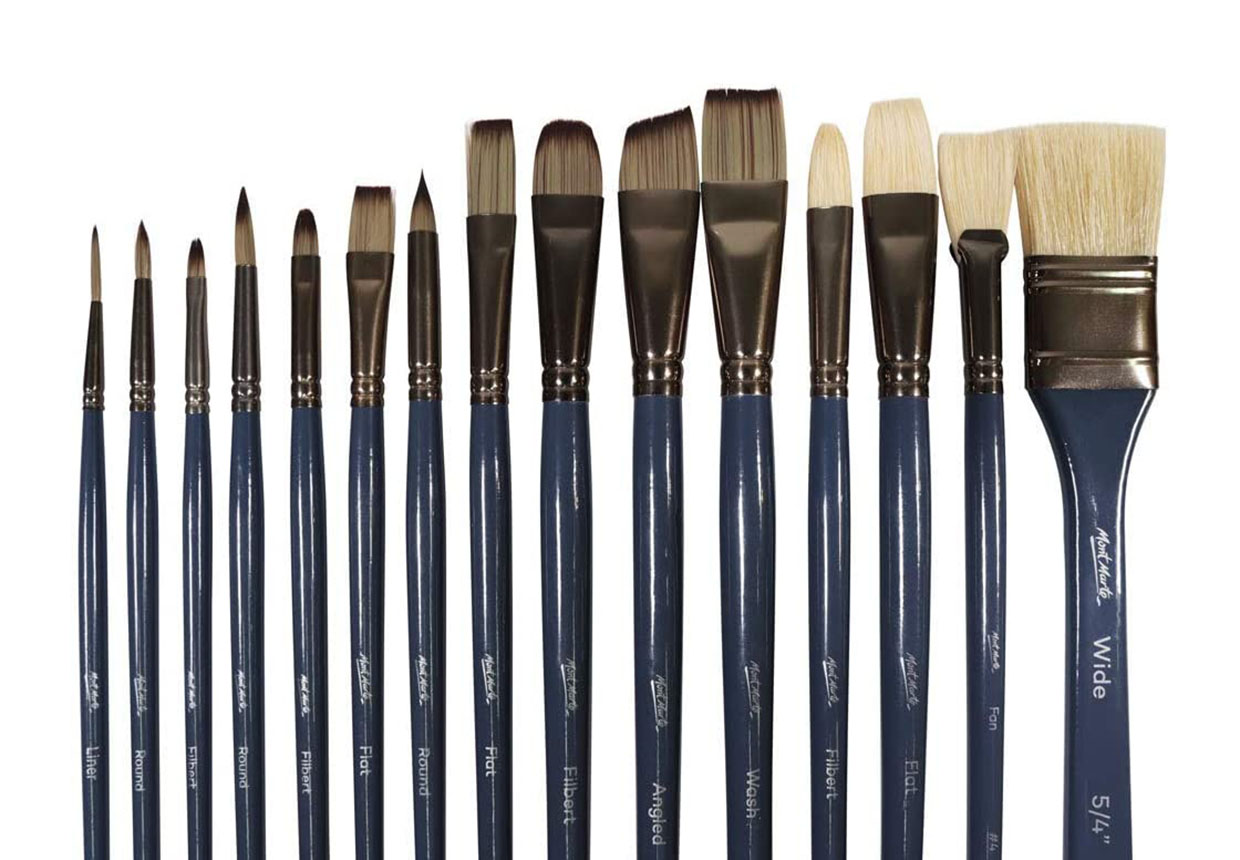 Top 4 Oil Painting Brushes for Artists