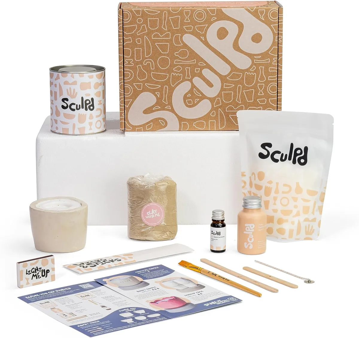 SCULPD Candle Making Pottery Kit