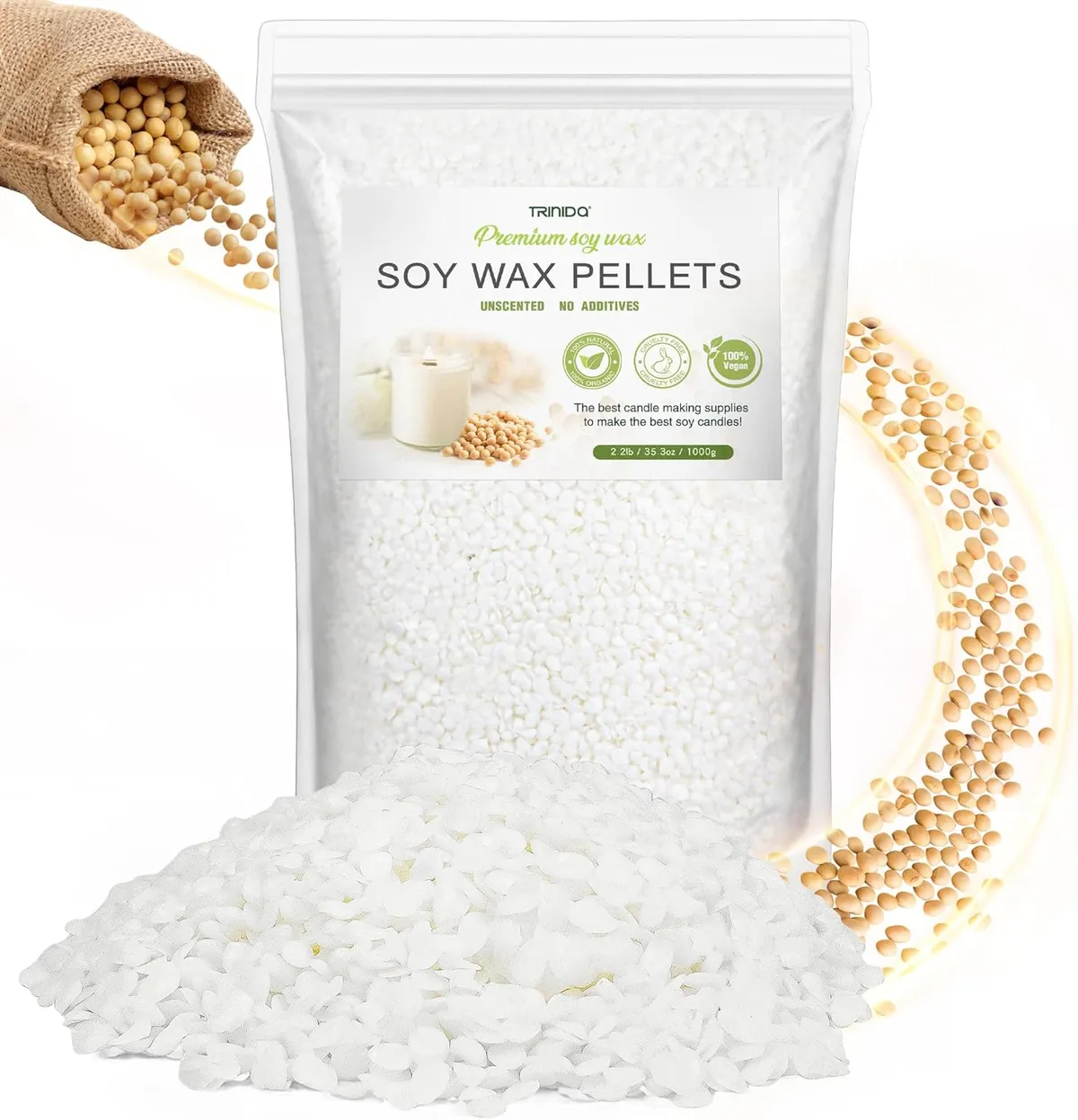 Wax pellets