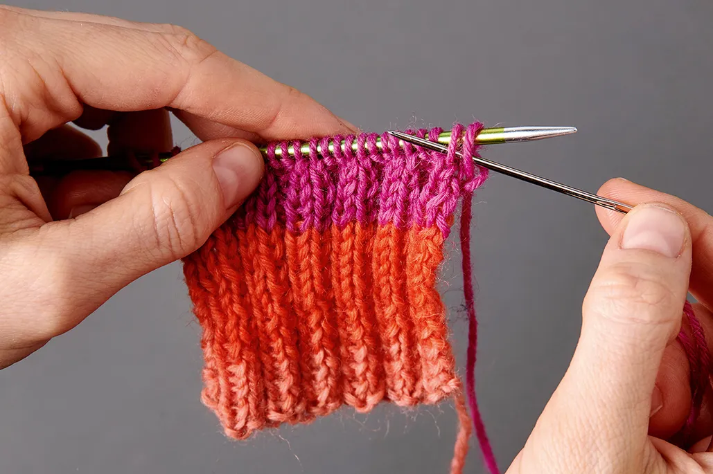 Finish your knits with a stretchy bind off - Gathered