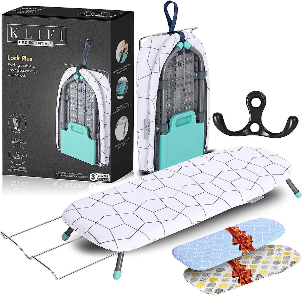 KLIFI ultra compact ironing board for quilters