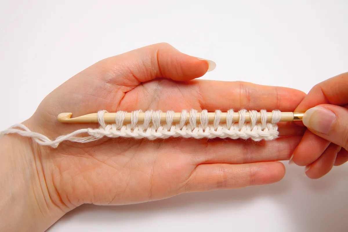 What is a Tunisian crochet stitch?