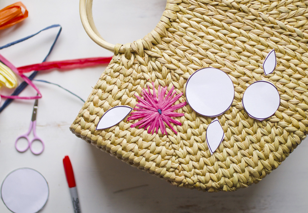 embroidered bag step 5