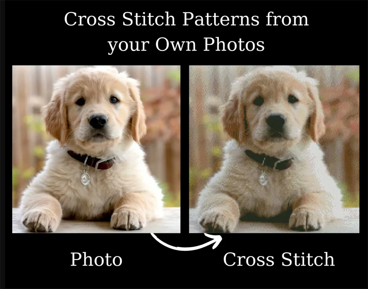 photo to cross stitch PDF
