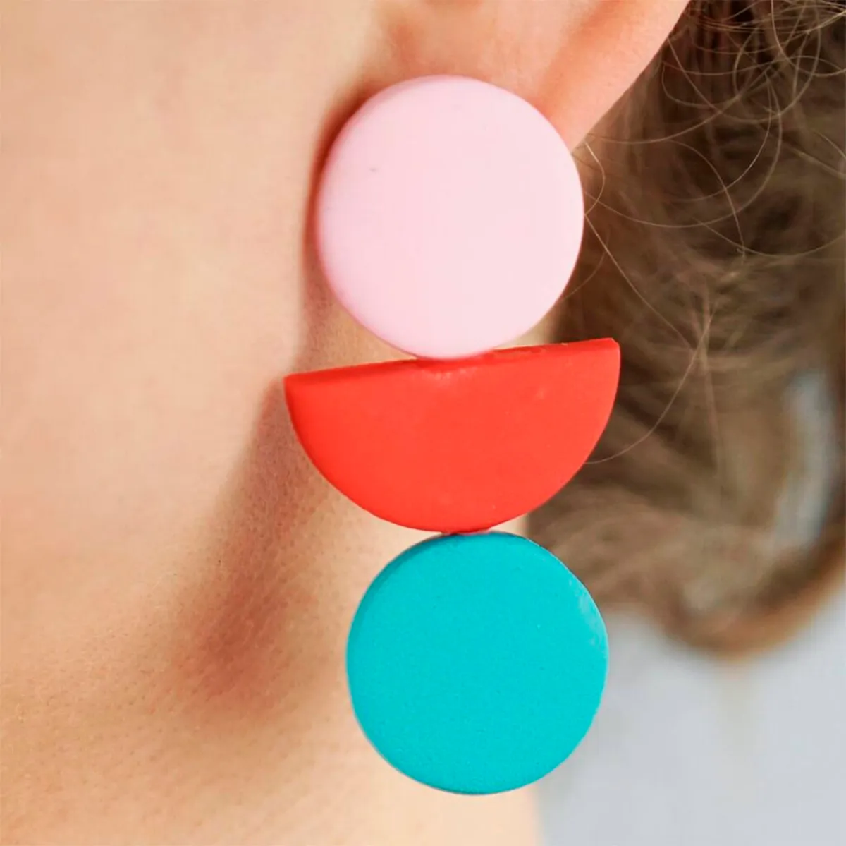 Polymer clay earrings kit