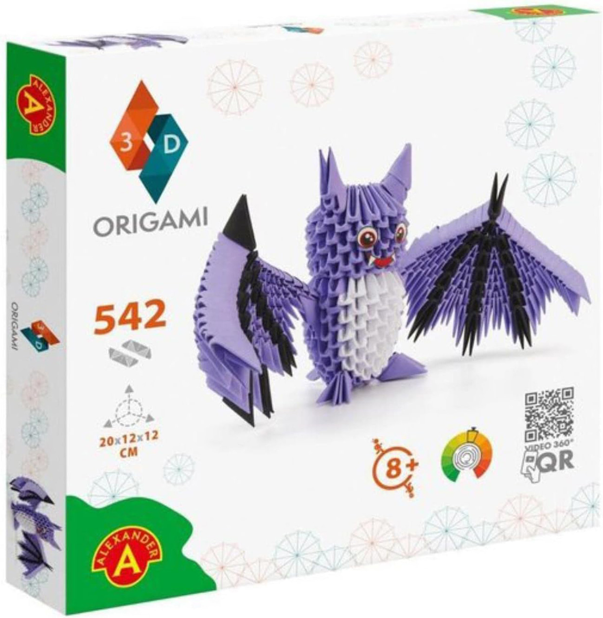 3d origami bat