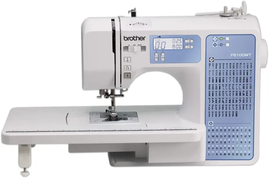 Brother FS100WT Free Motion Embroidery/Sewing and Quilting Machine
