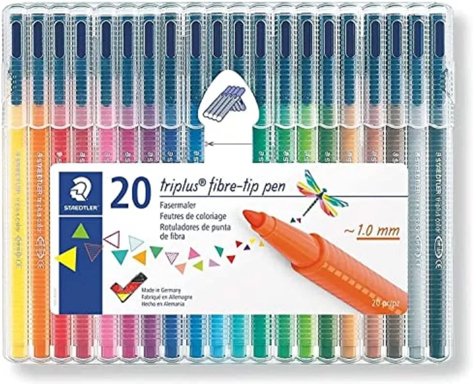STAEDTLER 323 SB20 Triplus Colour Fibre-Tip Pens